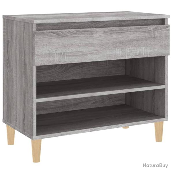 Armoire � chaussures range chaussures rangement meuble entr�e couloir salon sonoma 70 x 36 x 60 cm