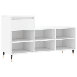 Armoire &agrave; chaussures range chaussures rangement meuble entr&eacute;e couloir salon 102 x 36 x 60 cm bois d