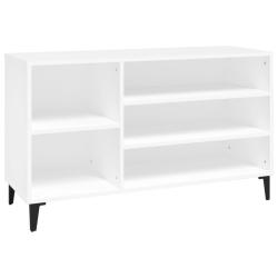 Armoire &agrave; chaussures range chaussures rangement meuble entr&eacute;e couloir salon 102 x 36 x 60 cm bois d