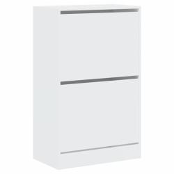 Armoire &agrave; chaussures range chaussures rangement meuble entr&eacute;e couloir salon 60 x 34 x 96,5 cm bois