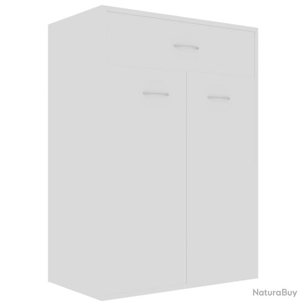 Armoire � chaussures range chaussures rangement meuble entr�e couloir salon 60 x 35 x 84 cm bois d'