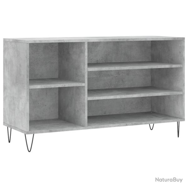 Armoire � chaussures range chaussures rangement meuble entr�e couloir salon 102 x 36 x 60 cm bois d