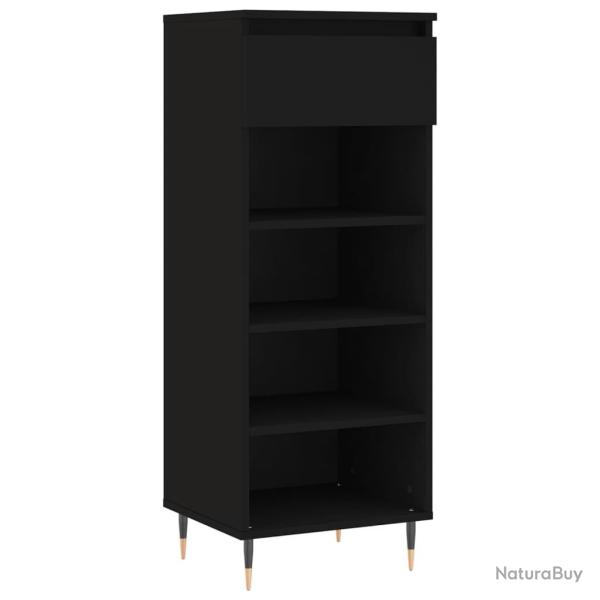 Armoire � chaussures range chaussures rangement meuble entr�e couloir salon 40 x 36 x 105 cm bois d