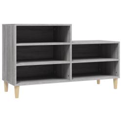 Armoire &agrave; chaussures range chaussures rangement meuble entr&eacute;e couloir salon sonoma 102 x 36 x 60 cm