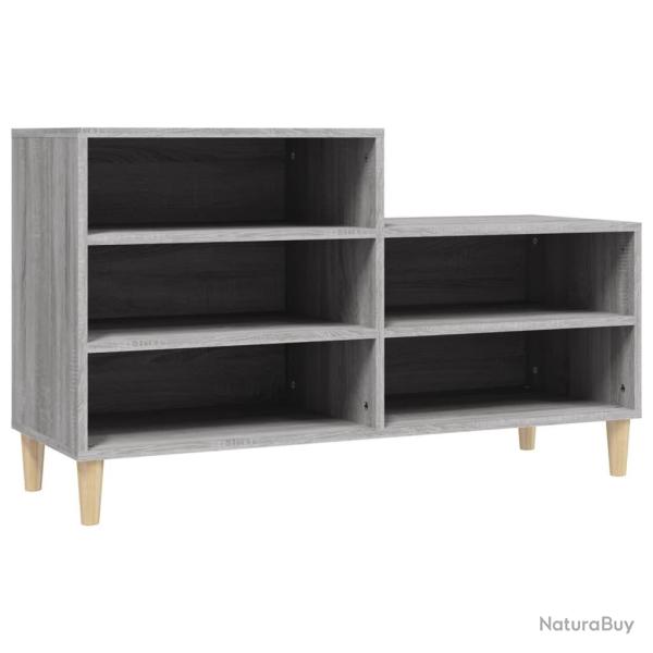 Armoire � chaussures range chaussures rangement meuble entr�e couloir salon sonoma 102 x 36 x 60 cm