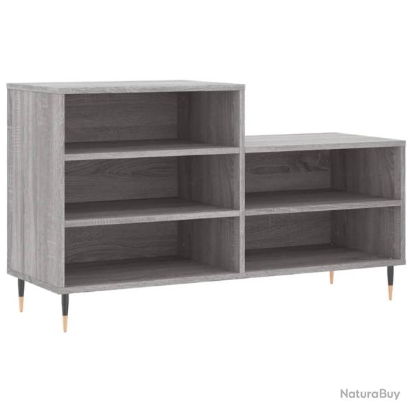 Armoire � chaussures range chaussures rangement meuble entr�e couloir salon sonoma 102 x 36 x 60 cm
