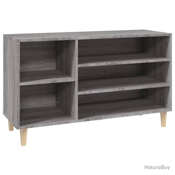 Armoire � chaussures range chaussures rangement meuble entr�e couloir salon sonoma 102 x 36 x 60 cm