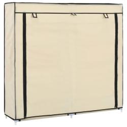 Armoire &agrave; chaussures range chaussures rangement meuble entr&eacute;e couloir salon avec housse 115 x 28 x