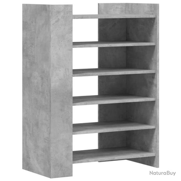 Armoire � chaussures range chaussures rangement meuble entr�e couloir salon 74,5 x 37,5 x 100 cm gr