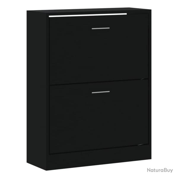 Armoire � chaussures range chaussures rangement meuble entr�e couloir salon 63 x 24 x 81 cm bois d'