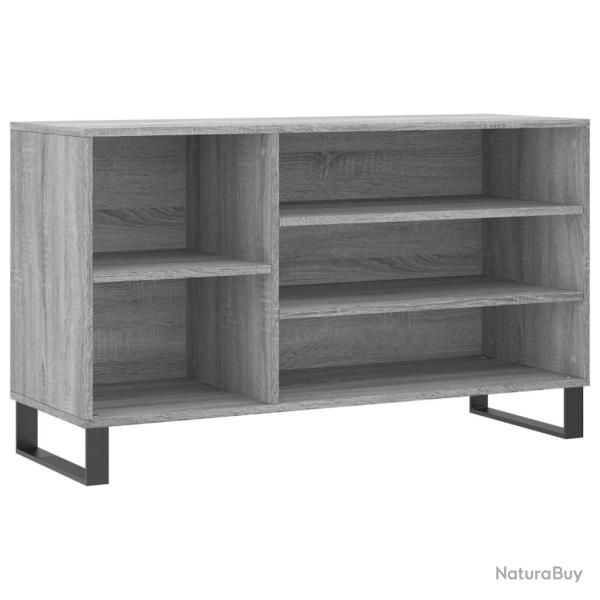 Armoire � chaussures range chaussures rangement meuble entr�e couloir salon sonoma 102 x 36 x 60 cm