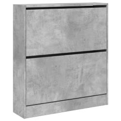 Armoire &agrave; chaussures range chaussures rangement meuble entr&eacute;e couloir salon 80 x 21 x 87,5 cm bois