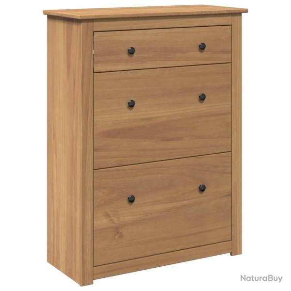 Armoire � chaussures range chaussures rangement meuble entr�e couloir salon Panama 80 x 35 x 105 cm