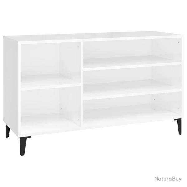 Armoire � chaussures range chaussures rangement meuble entr�e couloir salon brillant 102 x 36 x 60