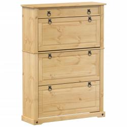 Armoire &agrave; chaussures range chaussures rangement meuble entr&eacute;e couloir salon Corona 99 x 32 x 138 cm