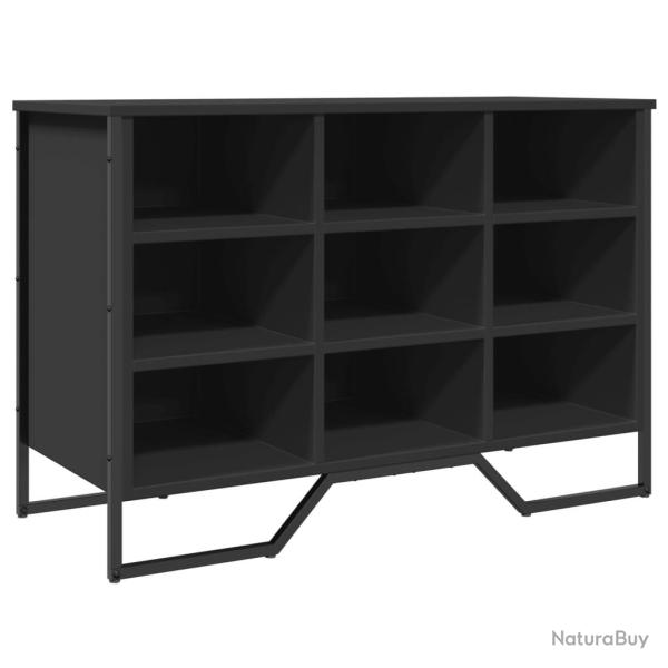 Armoire � chaussures range chaussures rangement meuble entr�e couloir salon 90 x 38 x 61,5 cm bois