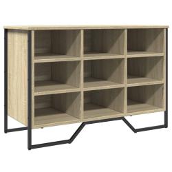 Armoire &agrave; chaussures range chaussures rangement meuble entr&eacute;e couloir salon sonoma 90 x 38 x 61,5 c
