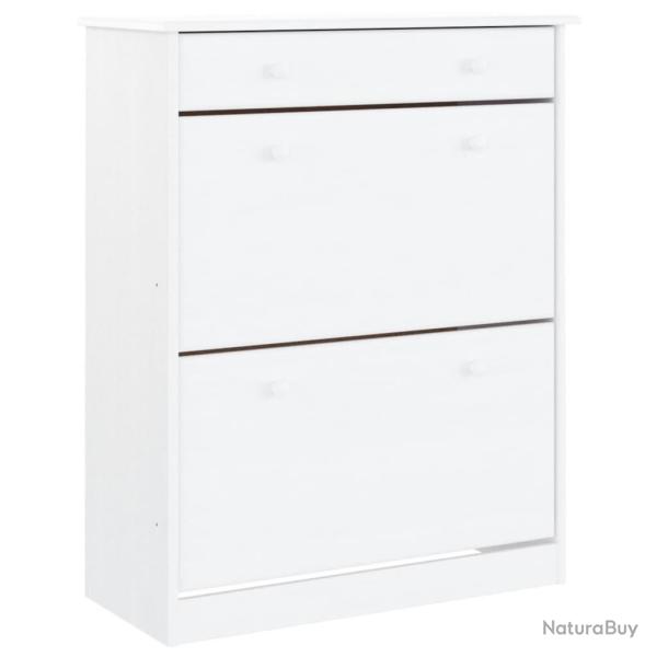 Armoire � chaussures range chaussures rangement meuble entr�e couloir salon ALTA 77 x 35 x 96 cm bo