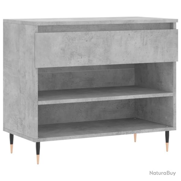 Armoire � chaussures range chaussures rangement meuble entr�e couloir salon 70 x 36 x 60 cm bois d'