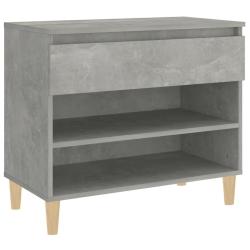 Armoire &agrave; chaussures range chaussures rangement meuble entr&eacute;e couloir salon 70 x 36 x 60 cm bois d'