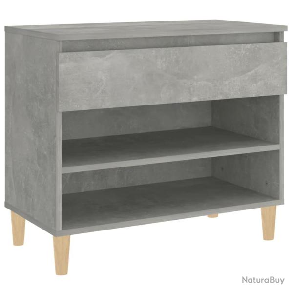 Armoire � chaussures range chaussures rangement meuble entr�e couloir salon 70 x 36 x 60 cm bois d'