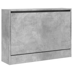 Armoire &agrave; chaussures range chaussures rangement meuble entr&eacute;e couloir salon 80 x 21 x 57 cm bois d'