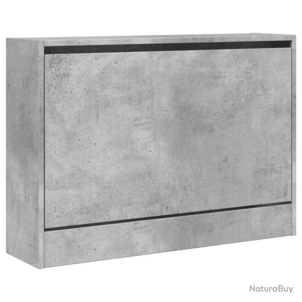 Armoire � chaussures range chaussures rangement meuble entr�e couloir salon 80 x 21 x 57 cm bois d'