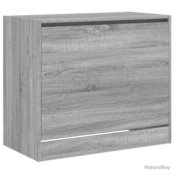 Armoire � chaussures range chaussures rangement meuble entr�e couloir salon sonoma 80 x 42 x 69 cm