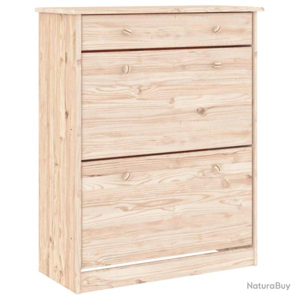 Armoire � chaussures range chaussures rangement meuble entr�e couloir salon ALTA 77 x 35 x 96 cm bo