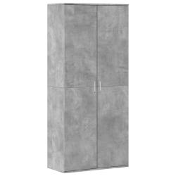 Armoire &agrave; chaussures range chaussures rangement meuble entr&eacute;e couloir salon 80 x 39 x 178 cm bois d