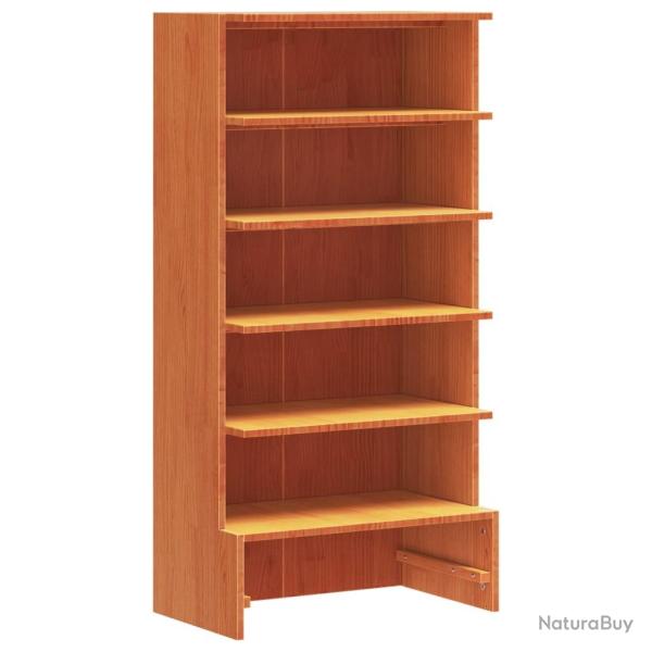 Armoire � chaussures range chaussures rangement meuble entr�e couloir salon cire 52 x 30 x 104 cm b