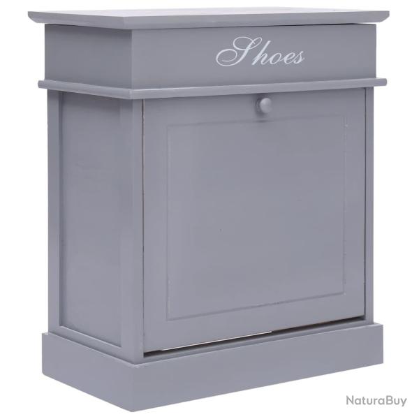 Armoire � chaussures range chaussures rangement meuble entr�e couloir salon 50 x 28 x 58 cm bois de