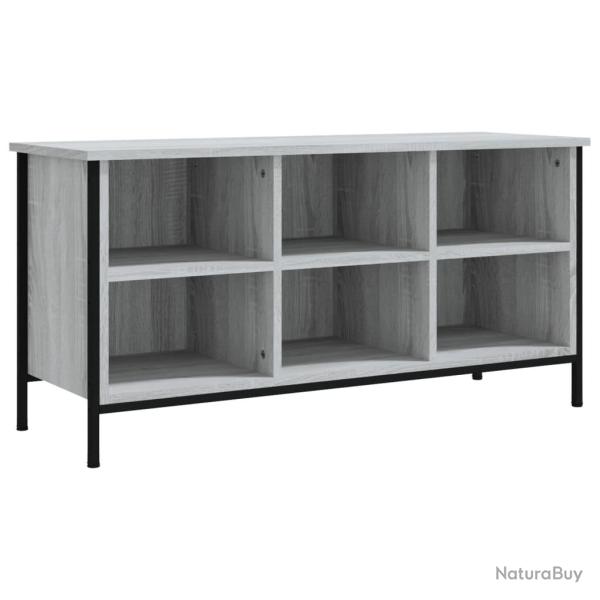 Armoire � chaussures range chaussures rangement meuble entr�e couloir salon sonoma 100 x 35 x 50 cm