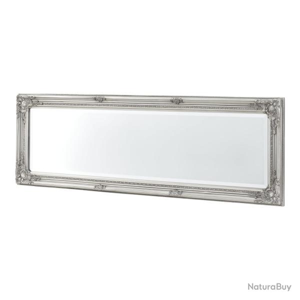 Miroir mural 132 x 42 x 3,5 cm argent� 03_0007906