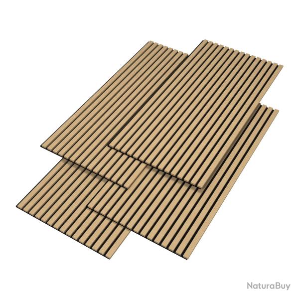Panneaux acoustiques vang lot de 8 panneaux effet ch�ne clair 03_0008029
