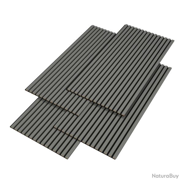 Panneaux acoustiques lot de 16 panneaux effet ch�ne gris clair neu.holz 03_0008025