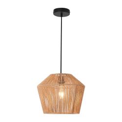 Lustre lampe lumi&egrave;re suspendu suspension 158 x 33 cm noir beige 03_0007593