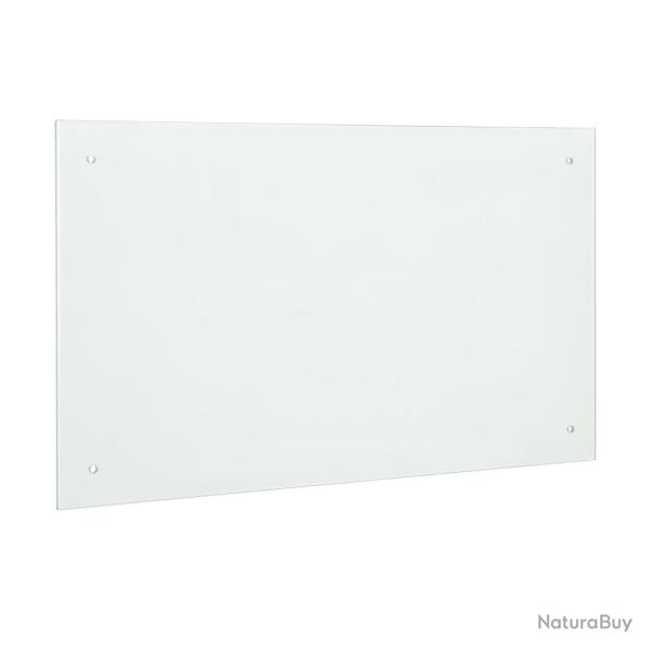 Fond de hotte 90 x 50 cm fixation inclus verre d�poli blanc 03_0007154