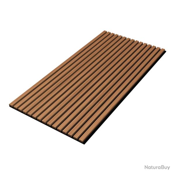Panneaux acoustiques MDF 120 x 60 effet teck 03_0008043