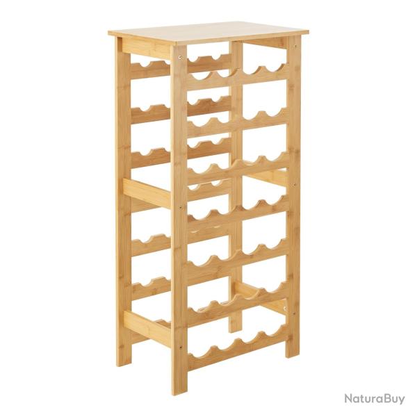 Casier � bouteilles 28 emplacements sur 7 niveaux 94 x 47 x 29 cm 03_0006714