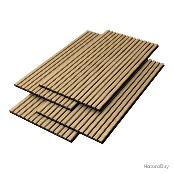 Panneaux acoustiques MDF 120 x 60 effet ch�ne fonc� 03_0008038