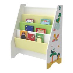 Biblioth&egrave;que design pour salon &eacute;tag&egrave;re style original fisterra pour enfant avec 4 compartiments ouv