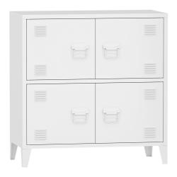 Armoire de bureau casier de bureau meuble de rangement pour salon bureau chambre atelier m&eacute;tallique