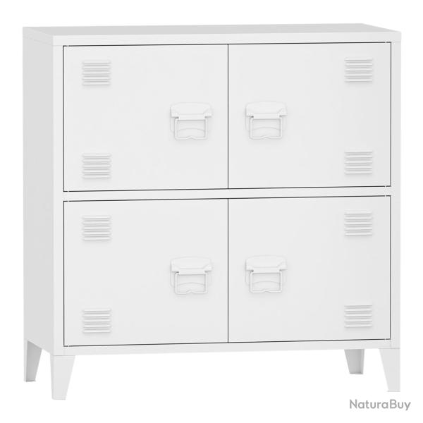 Armoire de bureau casier de bureau meuble de rangement pour salon bureau chambre atelier m�tallique