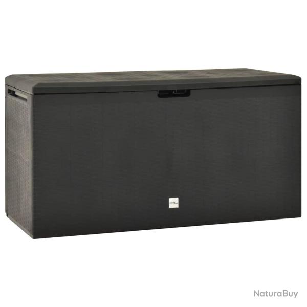 Coffre bo�te meuble de jardin rangement 114 x 47 x 60 cm anthracite 02_0013058