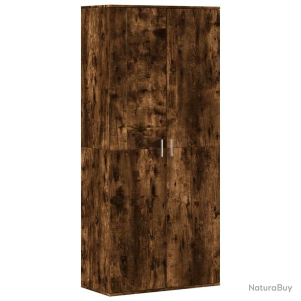 Armoire � chaussures range chaussures rangement meuble entr�e couloir salon 80 x 39 x 178 cm bois d