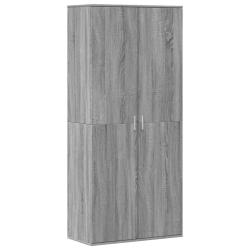 Armoire &agrave; chaussures range chaussures rangement meuble entr&eacute;e couloir salon sonoma 80 x 39 x 178 cm