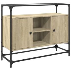 Buffet bahut commode armoire meuble de rangement organisateur cuisine salle de s&eacute;jour salon avec de