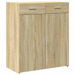 Buffet bahut commode armoire meuble de rangement organisateur cuisine salle de s&eacute;jour salon sonoma