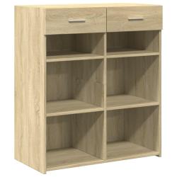 Buffet bahut commode armoire meuble de rangement organisateur cuisine salle de s&eacute;jour salon sonoma